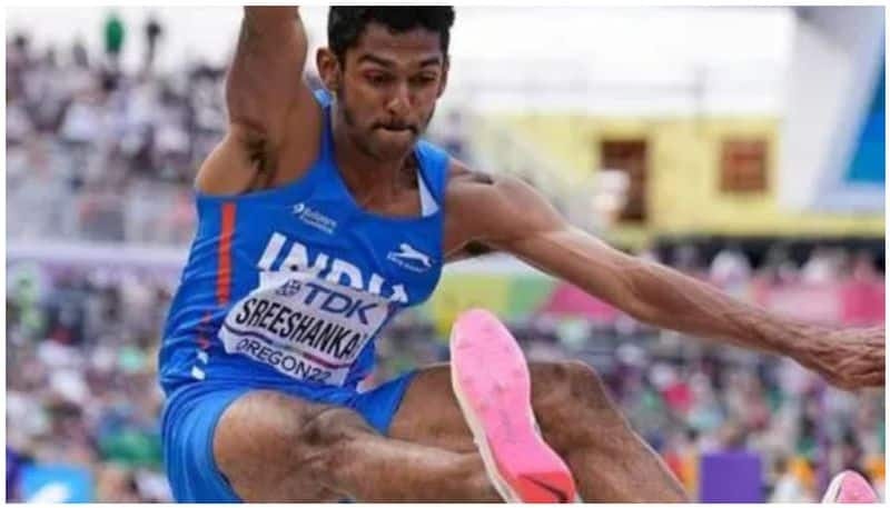 cwg 2022 m Sreeshankar Wins Silver In mens long jump