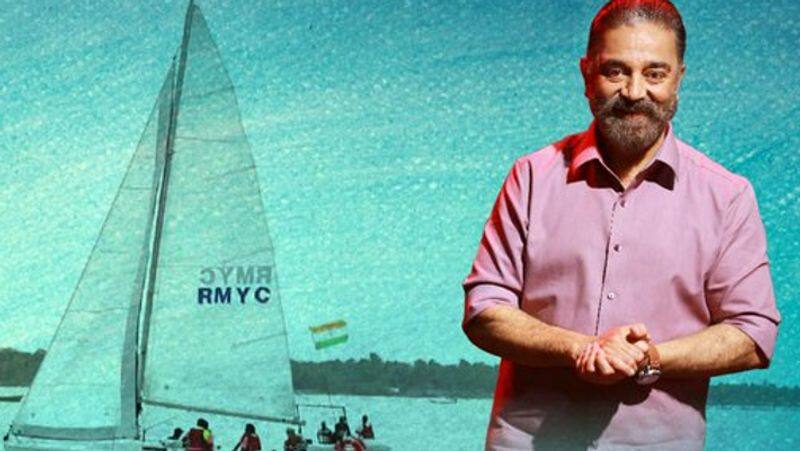 Kamal haasan praise Tamil Nadu Coast Guard traveled in sailing boats for world record book 