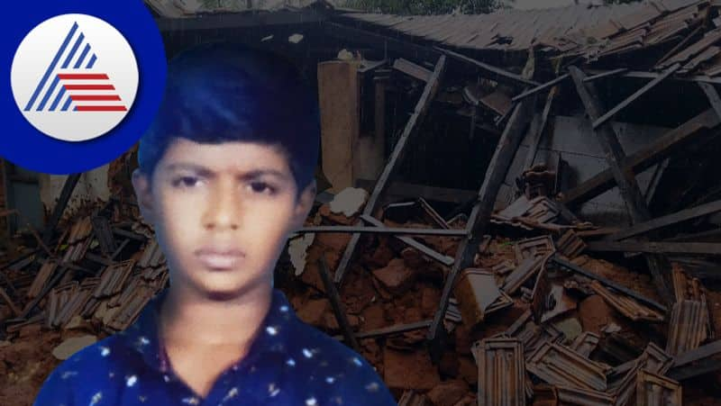 Boy dies after house wall collapses due to heavy rain in Hassan gvd