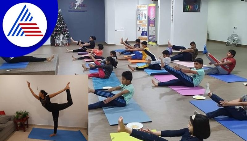 Alaka Jitendra from Udupi teaches yoga in Kuwait rav