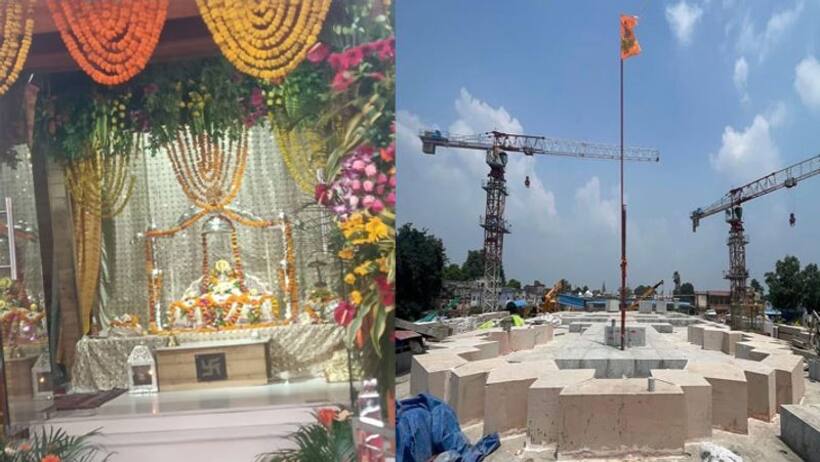 राममंदिर की आधार शिला रखने के दो वर्ष हुए पूरे, परिसर में हुआ विशेष पूजन, 2024 तक पूरा हो जाएगा निर्माणकार्य 
