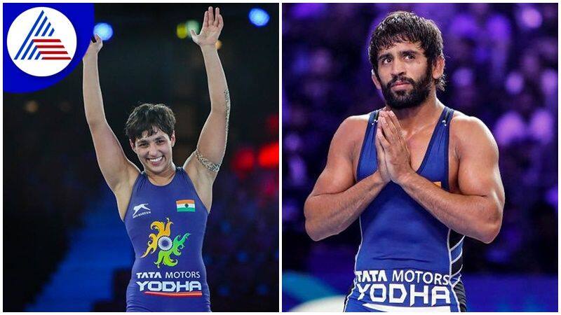 Birmingham Commonwealth Games 2022 Bajrang Punia Won Gold Anshu Malik Won Silver in freestyle Wrestling san