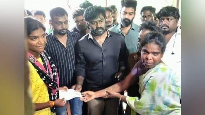 Actor RK Suresh give 10 lakhs to Kabaddi Player VimalRaj Family