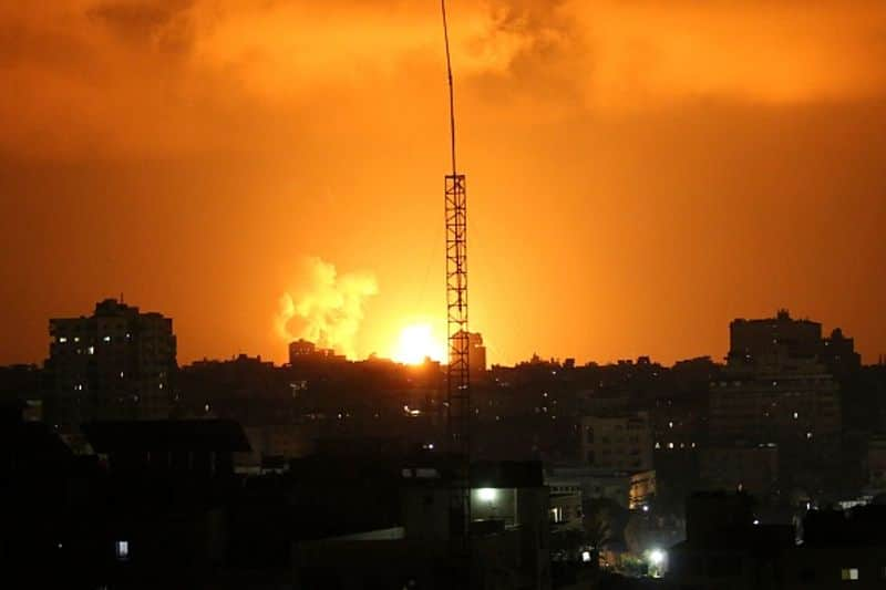 Israeli jets strike Hamas camp in Gaza after tension escalates over hunger striker death; Ceasefire agreed anr