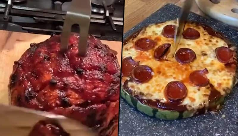 Bizarre 'Watermelon Pizza' leave netizens baffled - gps