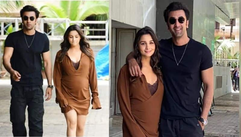 artist alia bhatt and ranbir kapoor news photos goes viral in social media