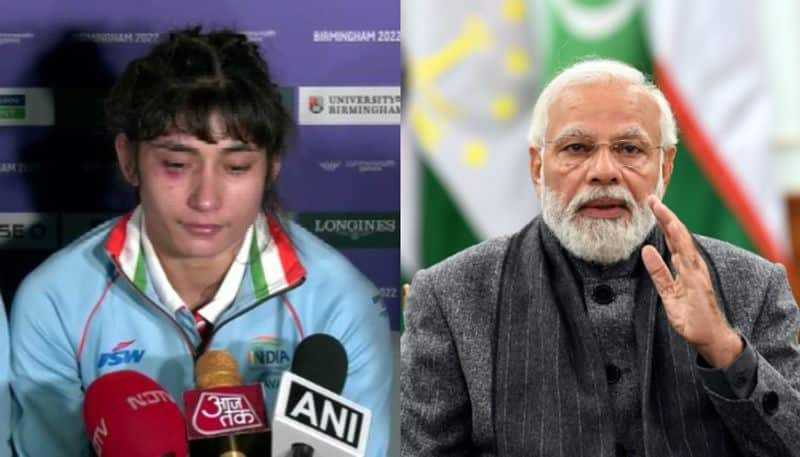 CWG 2022 Internet appreciates PM Modi gesture for Pooja Gehlot 