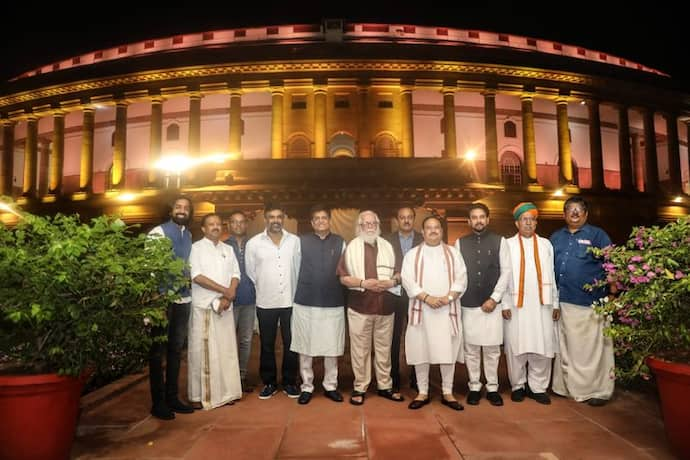 actor madhavan rocketry the nambi effect movie screening in parliament