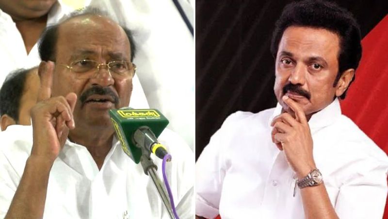 Karamadas has alleged that the DMK government has given away the rights of Tamil Nadu to the Karnataka government KAK