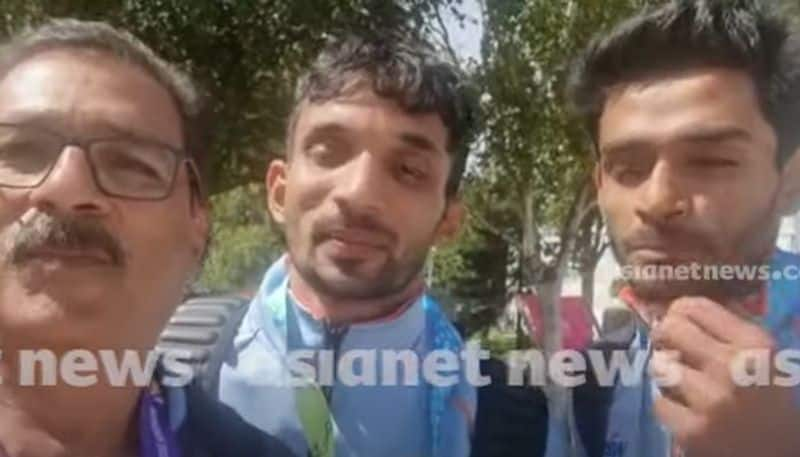 Eldhose Paul and Abdullah Aboobacker interview after historic medal in CWG triple jump