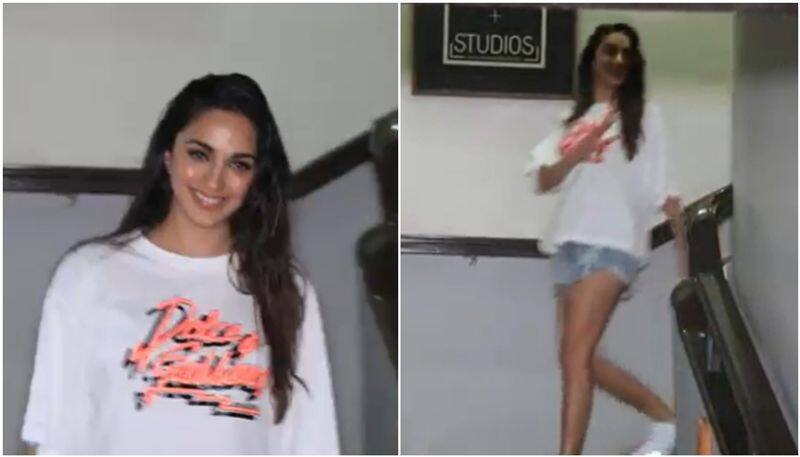 Kiara Advani Spotted At Krome Studio In Bandra sgk