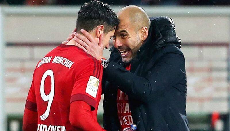 football Robert Lewandowski reveals how Pep Guardiola played a role in decision to join Barcelona snt