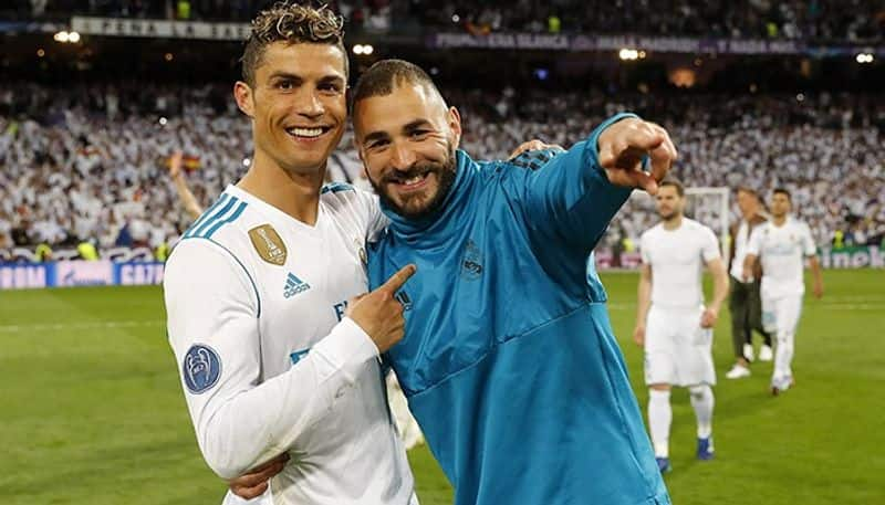 football UEFA super cup Cristiano Ronaldo helped me a lot proud to be Real Madrid's captain Karim Benzema snt