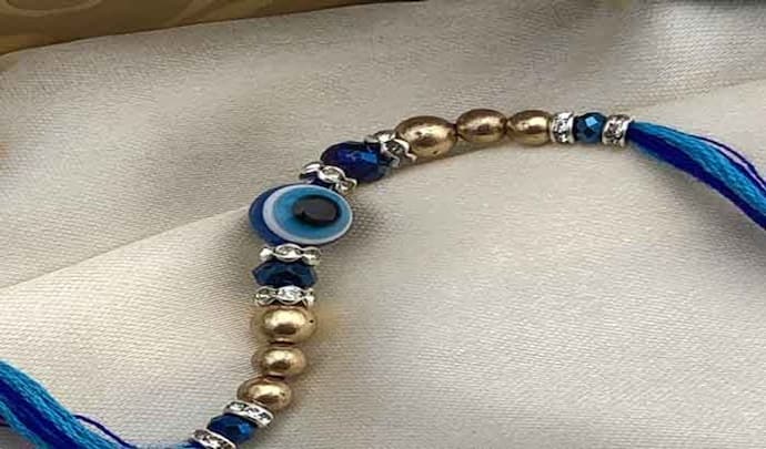 evil eye rakhi