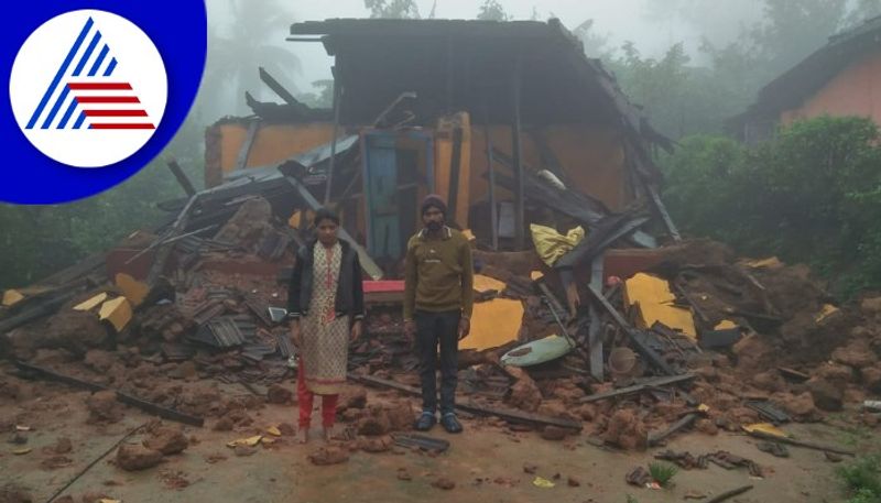 Continued wind-rain storm series of disasters in Chikkamagaluru gow