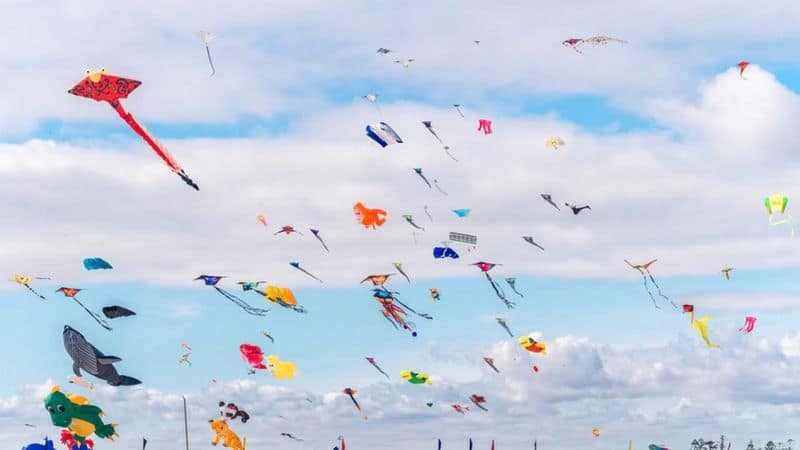 international kite festival from august 13th at mamallapuram