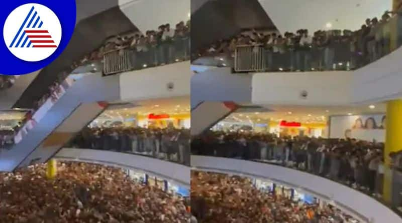 Malayalam film Thallumaala Team cancelled film promotion in mall after watching uncontrollable crowd in HiLITE Mall in Kozhikode akb