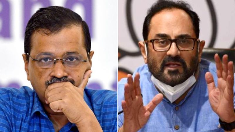 Arvind Kejriwal trying to pretend economic genius like rahul Union Minister Rajeev Chandrasekhar hits back freebies politics ckm