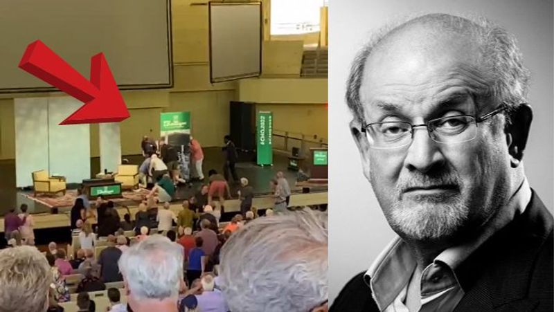 author salman rushdie Attacked On Stage At New York Event