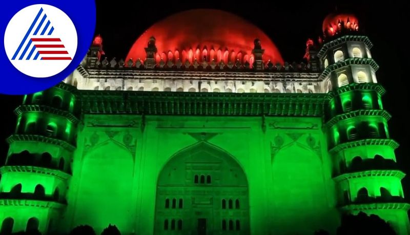 Tricolor lighting to Almatti dam and Gol Gumbaz at Vijayapura gvd