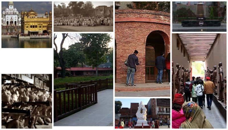 The Jallianwala Bagh Memorial in Amritsar 