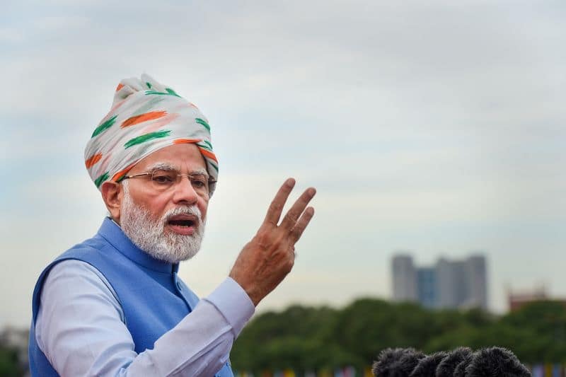 On Independence Day PM Narendra Modi lists out five pledges for India to fulfill its dreams by 2047 san