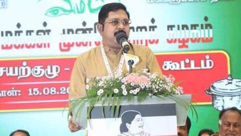 contest in the Lok Sabha elections? TTV.Dhinakaran Exciting information tvk