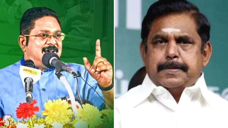 TTV Dhinakaran has said that Edappadi Palaniswami team will be defeated in the elections KAK