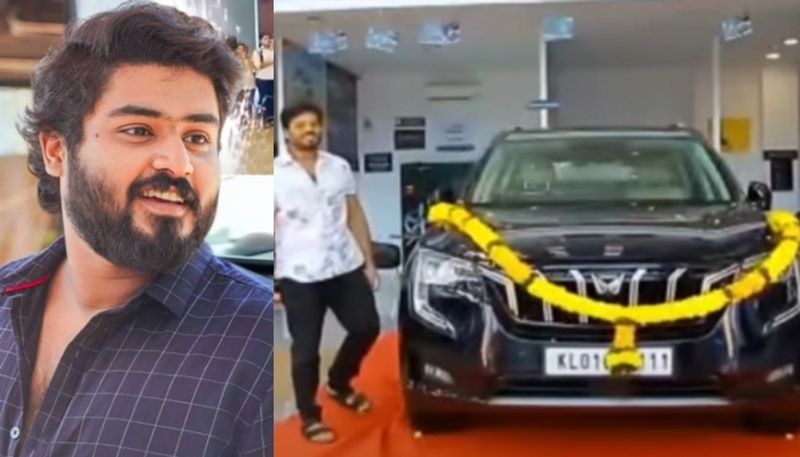 actor gokul suresh buy XUV 700 car