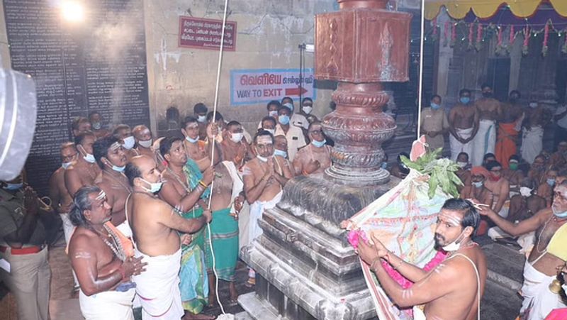 Avani festival at Tiruchendur Subramaniasamy temple.. The next day will start with flag hoisting