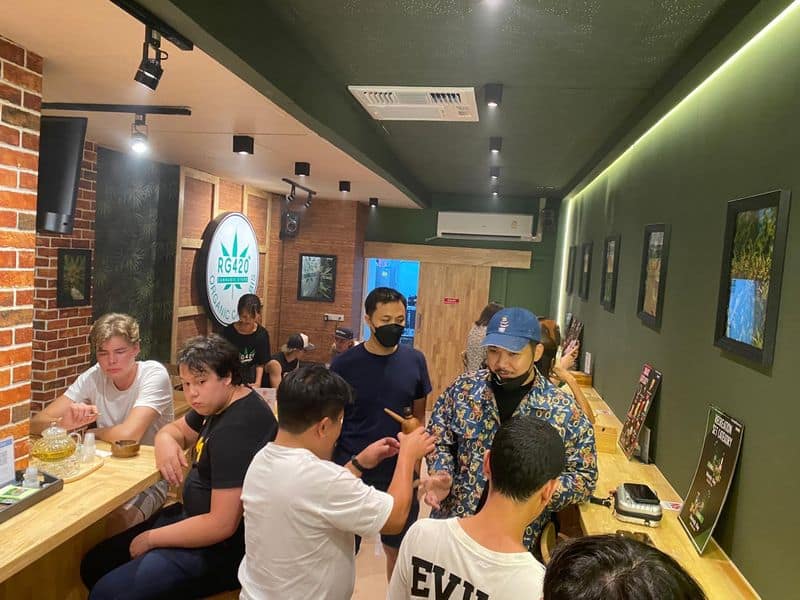 Cannabis Cafe in Bangkok 