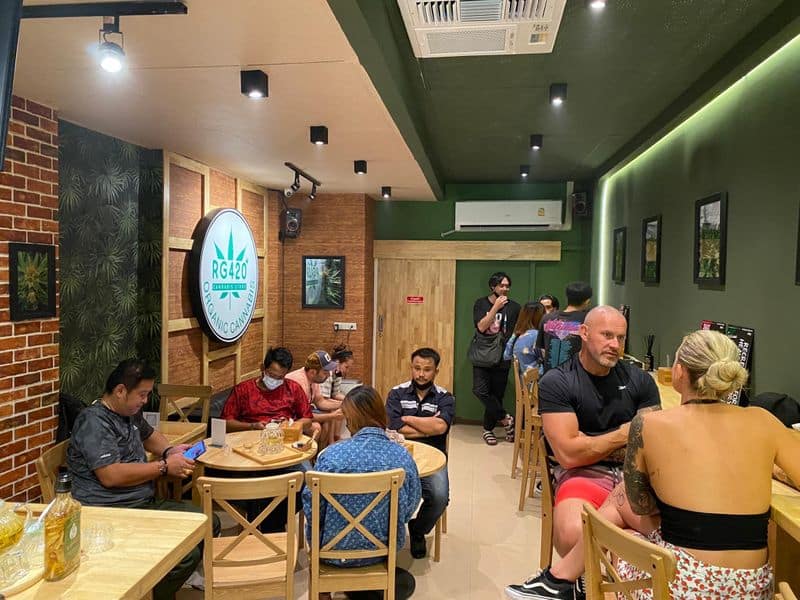 Cannabis Cafe in Bangkok 