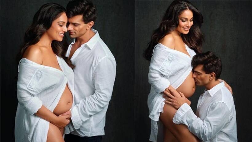 First glimpse out: Bipasha Basu, Karan Singh Grover arrive home with daughter Devi