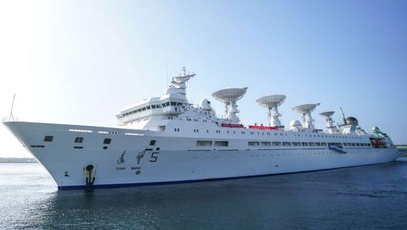 Chinese spy ship 'Yuan Wang 5' enters Indian Ocean amid planned Indian missile test