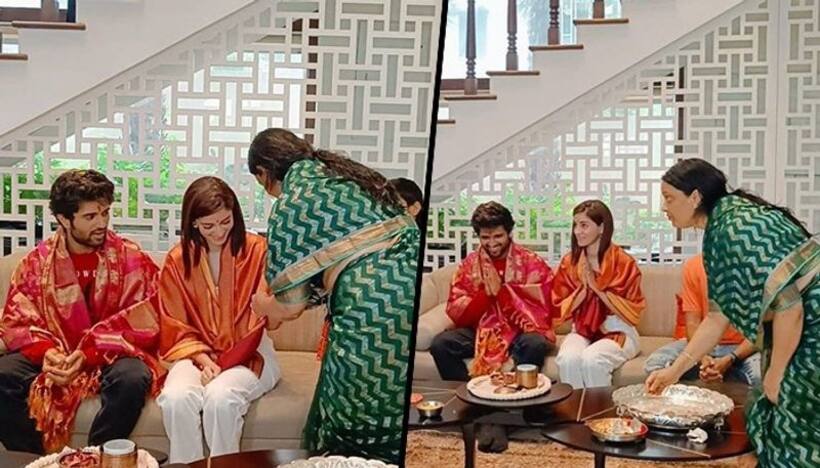 Pictures: Vijay Deverakonda's mother holds pooja at home; Ananya Panday enjoys hospitality 