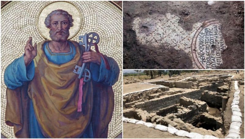 Archaeologists have discovered the birthplace of St Peter