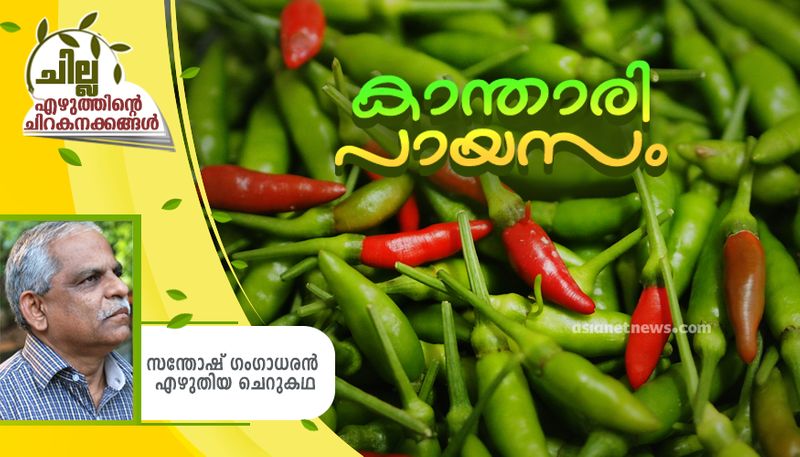 chilla malayalam short story by Santhosh gangadharan