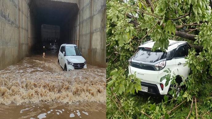 कोल्हान में लगातार हो रही बारिश से हुआ जन जीवन अस्त व्यस्त, चाकुलिया रेलवे अंडर ब्रिज बना दरिया