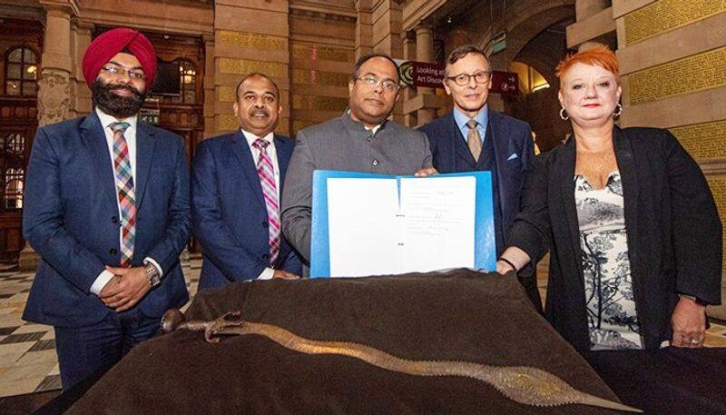 Scotland museum returns seven ancient artefacts to India - adt 