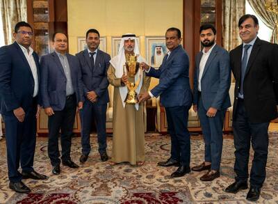 Asia Cup T20 2022 trophy unveiled in Abu Dhabi