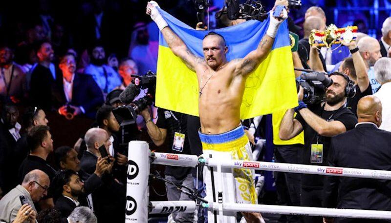 Ukraine President Volodymyr Zelenskyy lauds Oleksandr Usyk win over Anthony Joshua as inspiration for war-torn nation snt