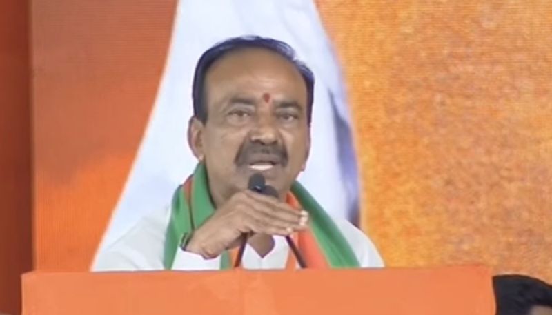 BJP MLA Etela rajender Open Challenge To CM KCR