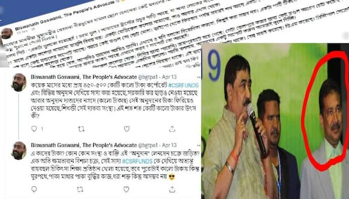 অনুব্রত পেয়াদা, মলয় যদি মুখোশ হয় তাহলে পিছনে কারা, চাঞ্চল্যকর দাবি বিশ্বনাথ গোস্বামীর