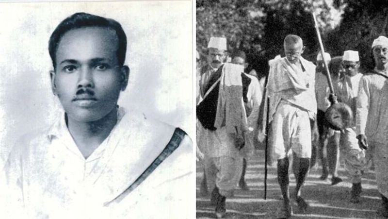 Titusji the only Christian who accompanied Gandhi in his historic Dandi March