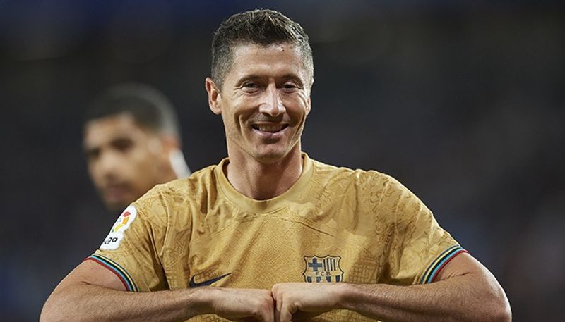 football La Liga 2022-23: Robert Lewandowski cherishes first Barcelona goal on 34th birthday in Real Sociedad win snt