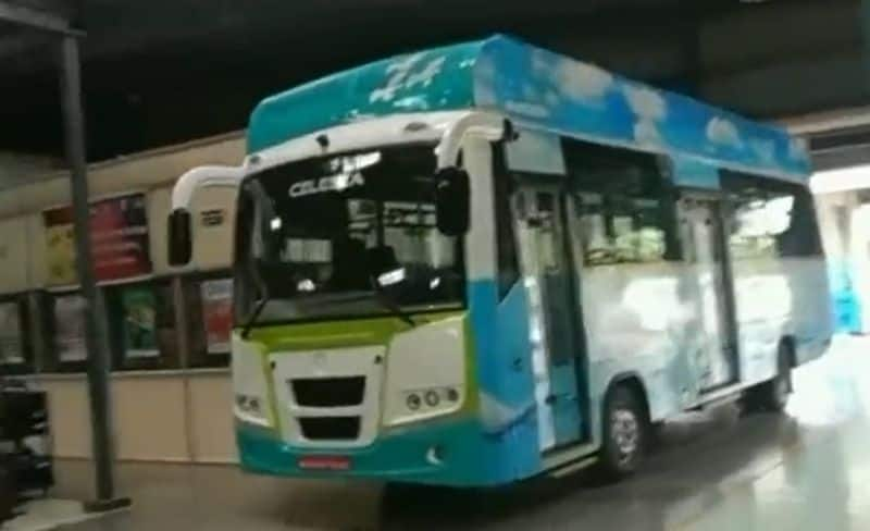 Pune KPIT CSIR developed India fist hydrogen fuel cell bus unveiled by Union Minister Jitendra Singh ckm