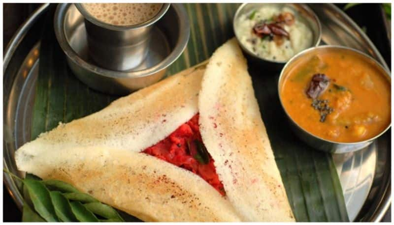 how to make tasty and easy beetroot masala dosa 