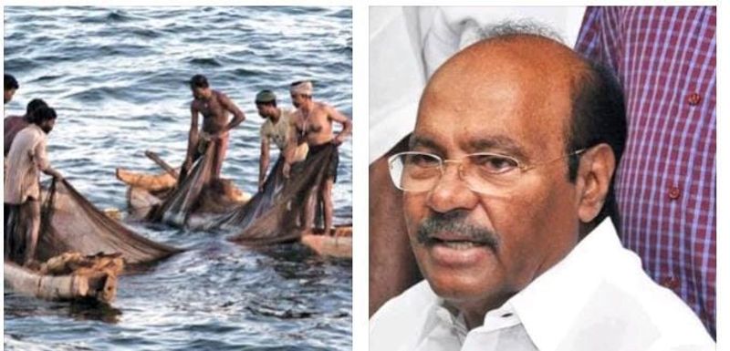 Ramadoss has condemned the imprisonment of fishermen arrested by the Sri Lankan Navy KAK