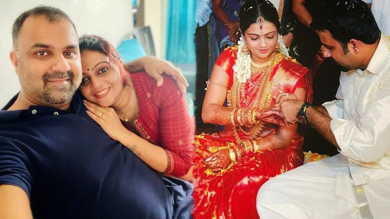 aswathy sreekanth wedding anniversary instagram post