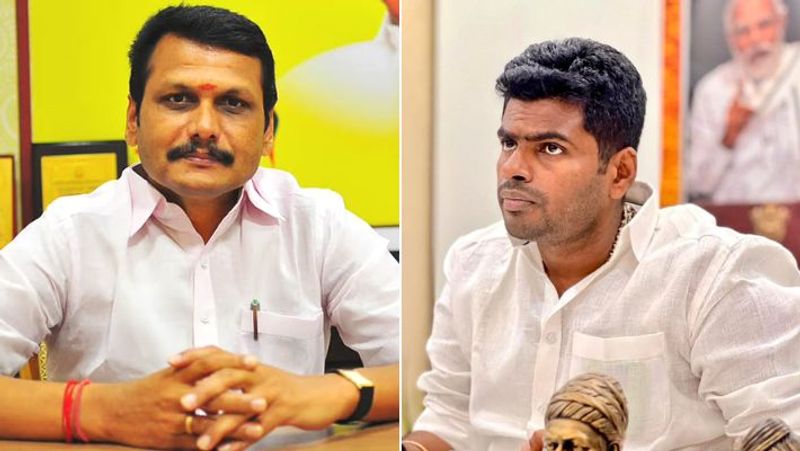 Annamalai demands removal of Senthil Balaji from the post of Minister for fair investigation